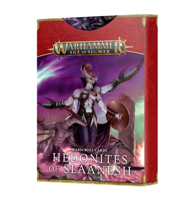 Age of Sigmar: Warscroll Cards 3rd Edition Hedonites of Slaanesh