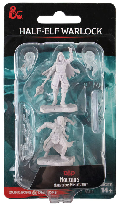 WizKids - D&D Nolzurs Marvelous Miniatures: Half-Elf Warlock - Wave 20