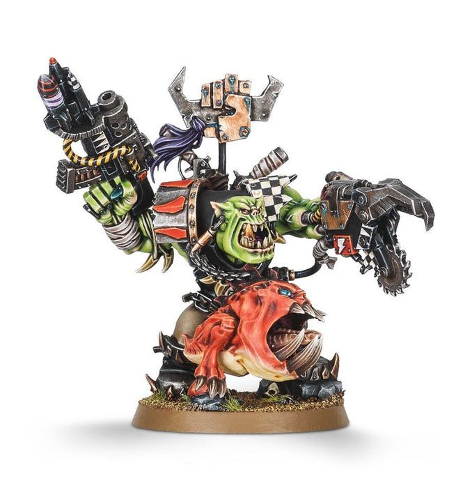 Orks: Warboss with Attack Squig