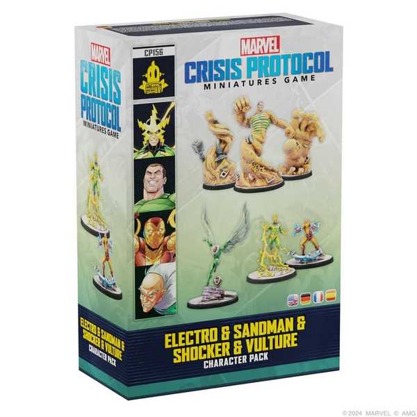 Marvel Crisis Protocol: Electro, Sandman, Shocker & Vulture