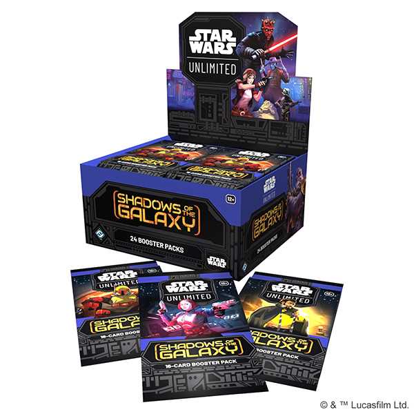 Star Wars Unlimited: Shadows of the Galaxy Booster - Full Box