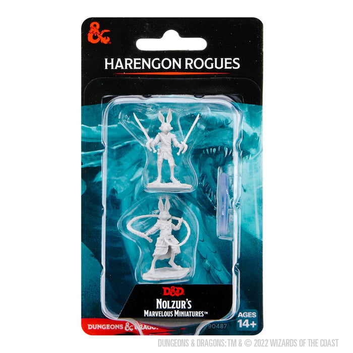 WizKids - D&D Nolzurs Marvelous Miniatures: Harengon Rogues - Wave 17