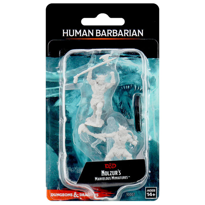 WizKids - D&D Nolzurs Marvelous Miniatures: Human Male Barbarian - Wave 1*